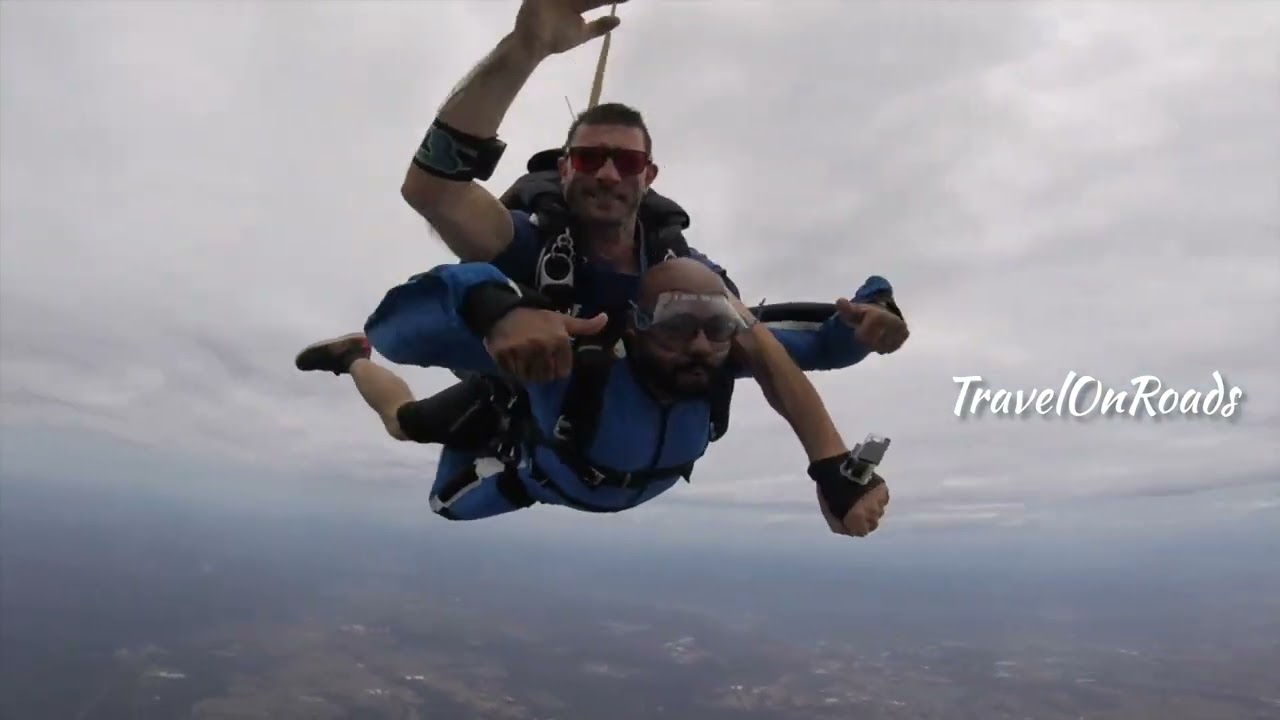 First time Skydive @15000ft How crazy to fly🪂  