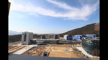 대구경북과학기술원 DGIST의 새로운 학사건물입니다.