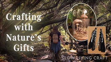 From Forest Finds to Handmade Treasures | Slow Foraging & Autumn Crafting | Central Portugal