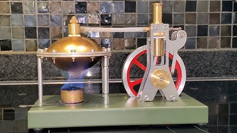 ENJOMOR Steam Engine Kit by Enginediyshop - Live Steam Test