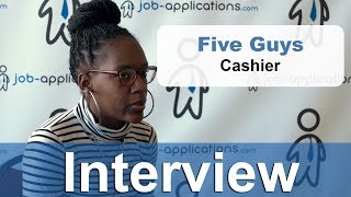 Five Guys Interview - Cashier