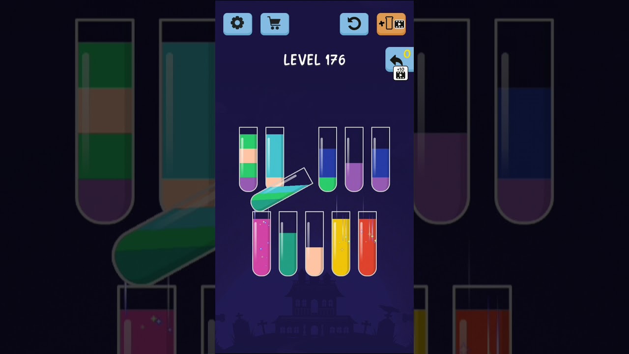 Water Color Sort Level 176 | Avir Gaming | New Color Game | New Level Game 2021