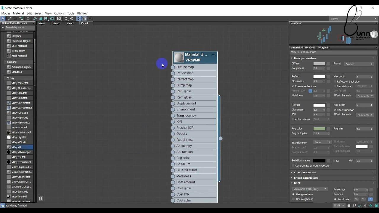 Hướng Dẫn Tạo Map Bump Trong 3Dsmax 2018 | Bunnyht - Youtube