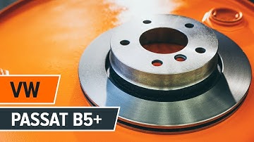 Hoe een voor remschijven van voor remblokken op een VW PASSAT B5+ vervangen HANDLEIDING | AUTODOC