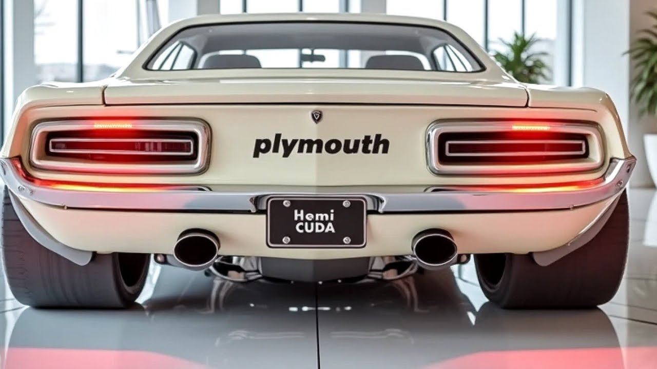 The Next Generation 2026 Plymouth Cuda Will Blow Your Mind! - YouTube