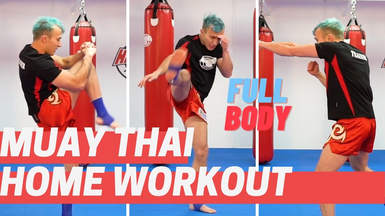 Muay Thai Home Workout With Sam // Hammer's at Home Workouts YouTube