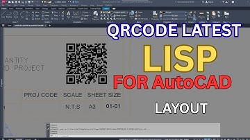 AutoCAD + LISP Magic: Create QR Codes Automatically!