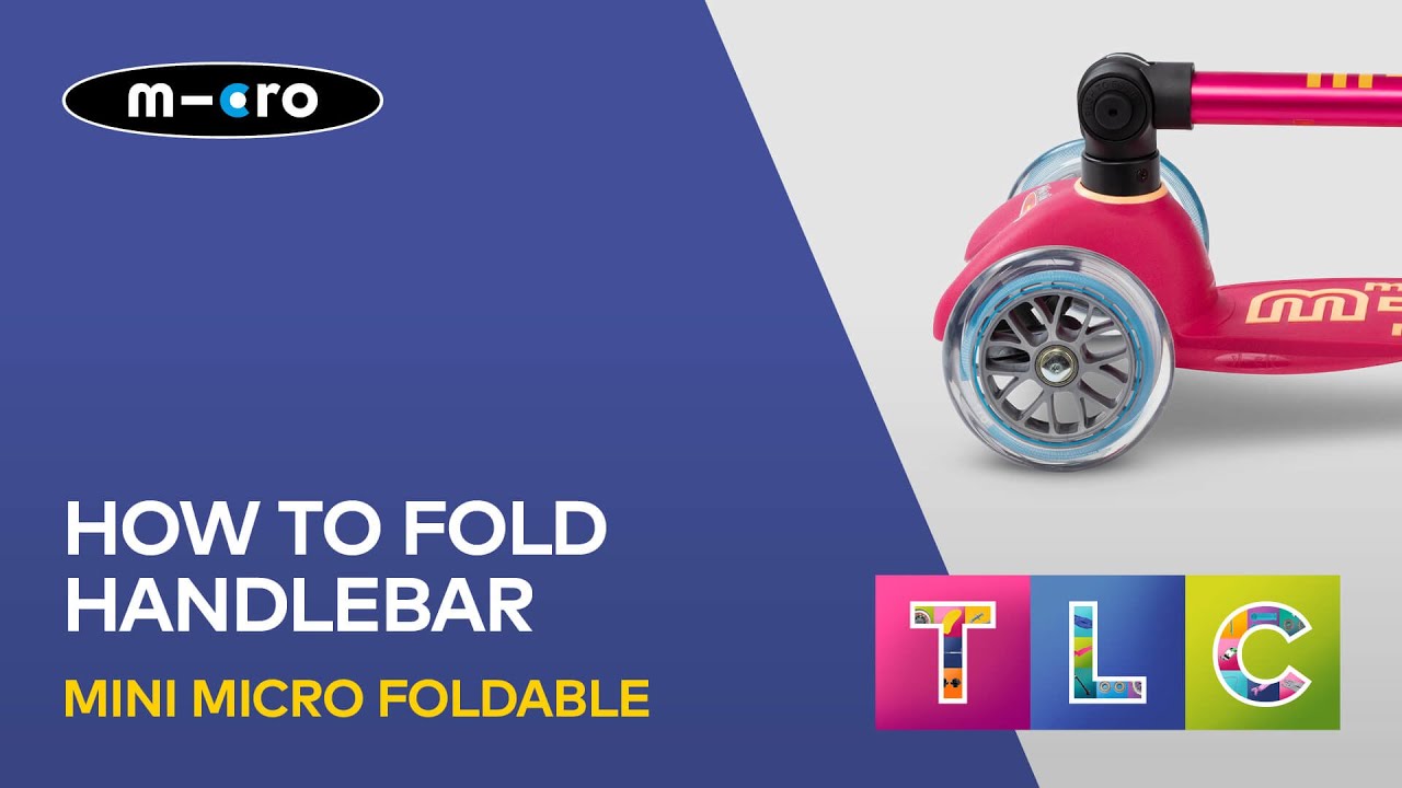 How To Fold The Handlebar on a Mini Foldable Deluxe
