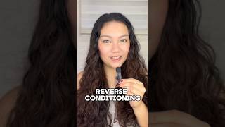 Conditioner first before shampoo?!?! | CURLY HAIR HACK YOU SHOULD TRY! 👩‍🦱✨ #curly #wavy #cgm