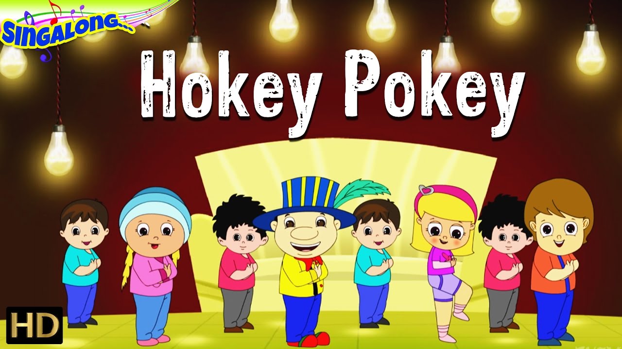 Hokey Pokey - (HD) | Shuffle Music Style | Nursery Rhymes | Popular Kids Songs