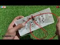 How to make extension board at home  wiring of Most commonly used switch board / 1 Switch 3 shocket