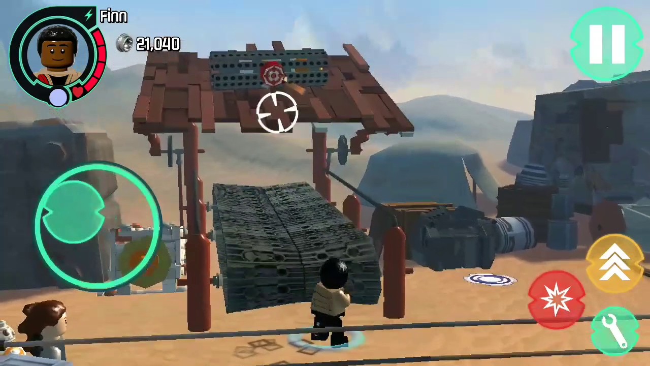 LEGO Star Wars TFA (Android) 100 Walkthrough Part 7 Jakku