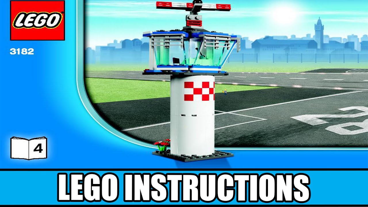 træner Mild med tiden LEGO Instructions | City | 3182 | Airport (Book 4) - YouTube