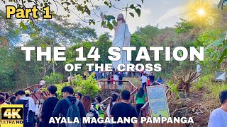 THE 14 STATION OF THE CROSS | Part 1 | AYALA MAGALANG , PAMP. | Walking Tour #Len TV Vlog [4K] by Len TV Vlog 624 views 1 month ago 11 minutes, 16 seconds