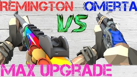 Omerta Shotgun VS Remington 870 MAX/FULLY Upgrade in The Walking Zombie 2