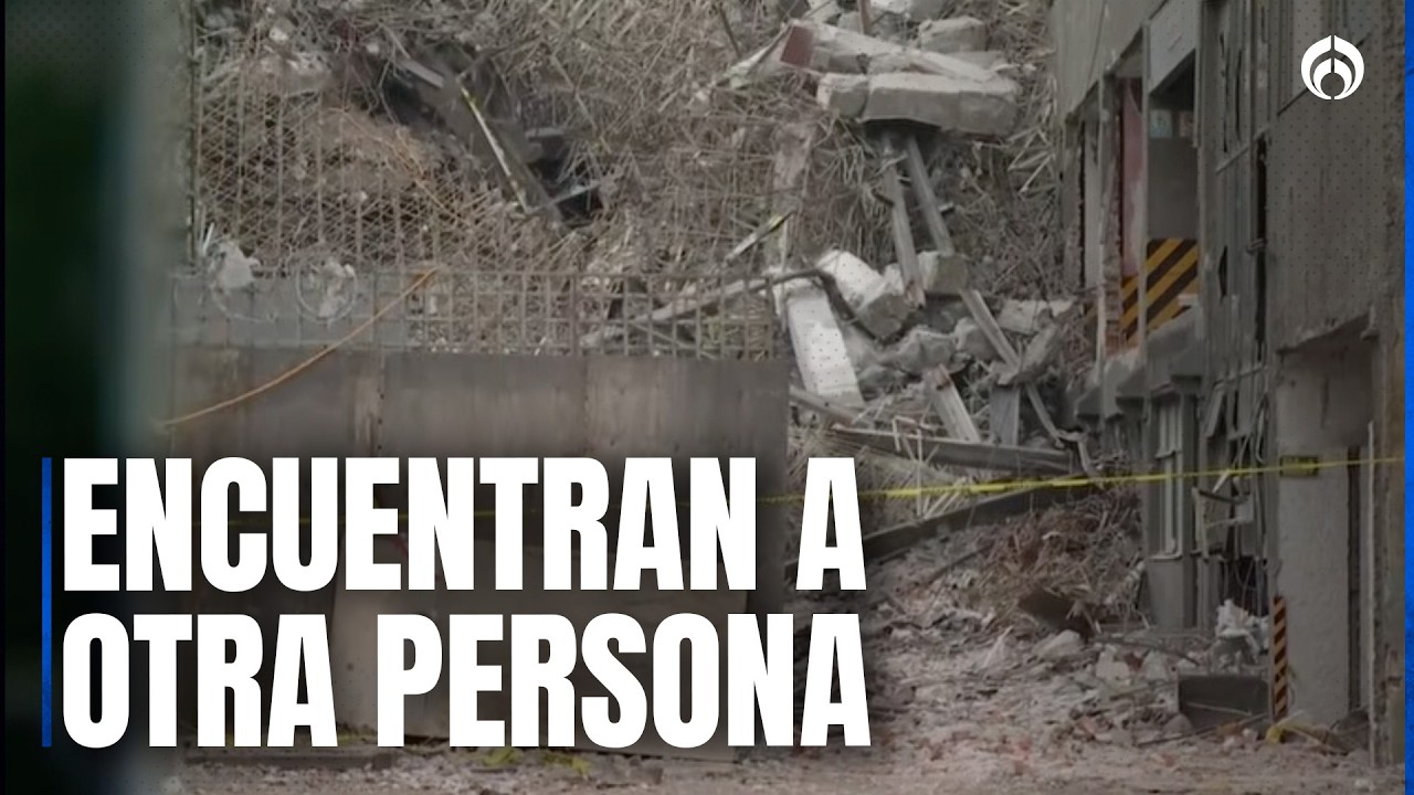 Así fue el colapso del edificio en San Antonio Abad