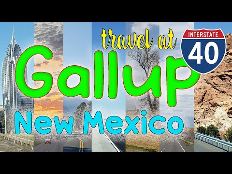 Travel at Gallup New Mexico interstate 40 east bound