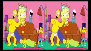 Harlem Shake version Simpsons 3D SBS