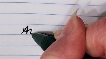 How to write Avery in cursive