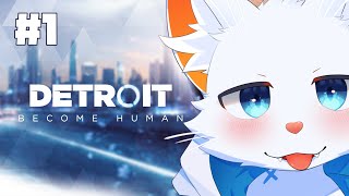 【Detroit: Become Human】エンディング分岐が無限大の伝説的なゲーム【旅猫シロ/ケモノVtuber】
