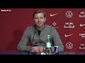 Die Pressekonferenz nach unserem 2:0-Heimsieg gegen Werder Bremen mit Cheftrainer Julian Nagelsmann