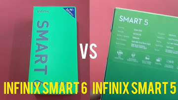 infinix smart 6 vs infinix smart 5 comparaison مقارنة بين هاتفي انفينيكس