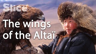 Taming an eagle to become a man in Mongolia | SLICE