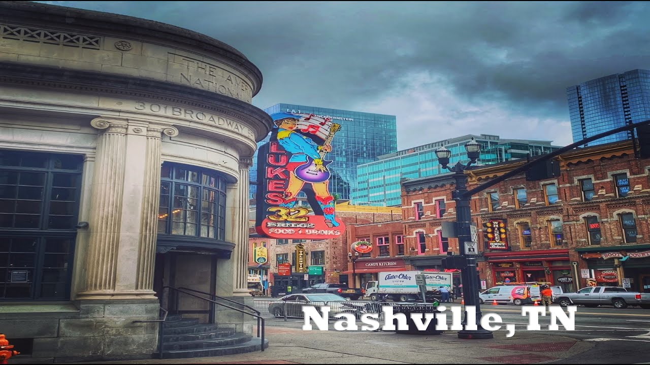 Nashville, TN: Wandering Walks of Wonder Slow TV Walking Tour 4K