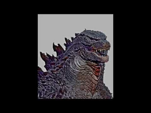 Godzilla becoming uncanny/canny but with Godzilla related music and extended a bit