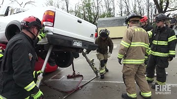 Arvada Auto X Vehicle Extrication: Multi-car Pile-up Scenario Part 2: Stabilization Training
