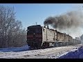 2ТЭ10М-3018 (Узловая) / 2TE10M-3018 (RZD, Uzlovaya). Year 2005.