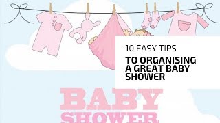 How to plan and organize a perfect baby shower