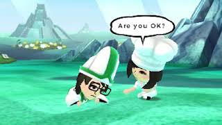 Miitopia - Tripped
The cute random event Miitopia based the beginning of the Camaraderie Casting Call trailer from. Miitopia - Tripped