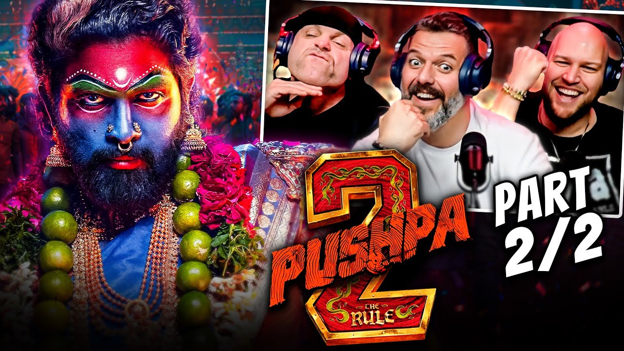 First time watching Pushpa 2 Part 2/2 movie reaction