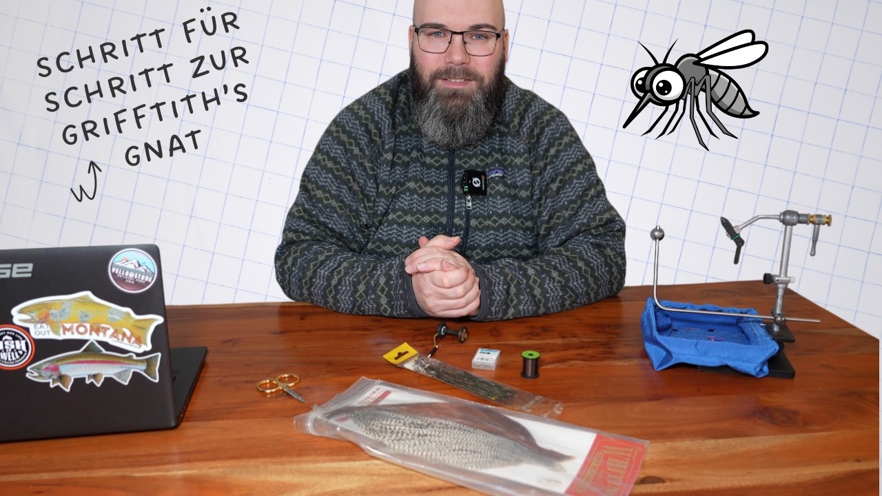 Griffith’s Gnat einfach binden | Schritt-für-Schritt Anleitung