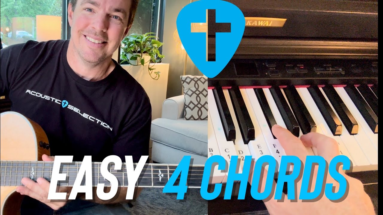 Matt McCoy 4 Chords on Guitar & Piano | Easy Lesson for Complete ...