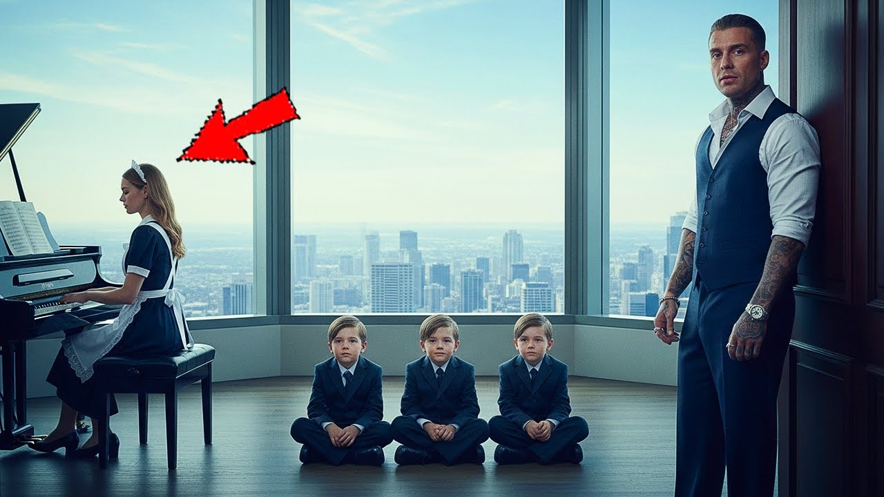 No Nanny Could Tame the Mafia Boss’s Triplets—Until a Single-Mom Maid Did the Unthinkable