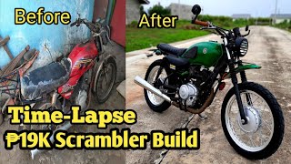 Full Restoration & Conversion | Scrambler Build | Yamaha STX 125 | PAPBRADWORX