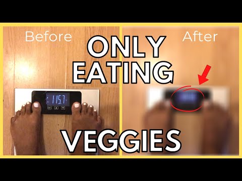 LOSE 15 LBS (7KG) In A Week - I TRIED THE VEGGIE DIET - SHOCKING RESULTS!!! | Sande Shares
