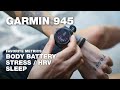 I love my Garmin 945 | Body Battery, Stress, Hrv & Sleep Review For Lifestyle And Triathlon Training