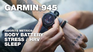 I love my Garmin 945 | Body Battery, Stress, Hrv & Sleep Review For Lifestyle And Triathlon Training