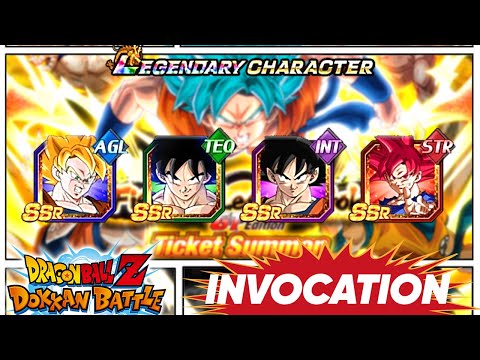 UN LR POUR BIEN COMMENCER LA SEMAINE ? INVOCATION GOKU RUSH GT DOKKAN BATTLE