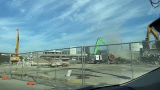 Joe Louis Arena Demolition - 6.13.20 