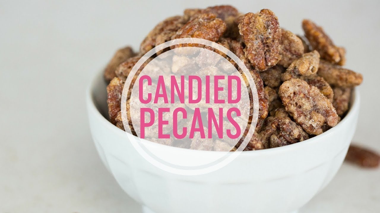 Cinnamon-Sugar Candied Pecans - YouTube