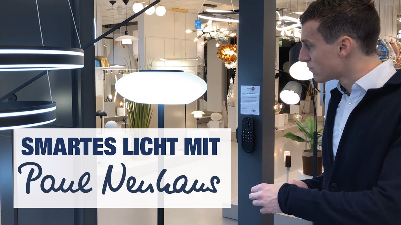 Smart Home Beleuchtung | Smart Lighting Lösungen von Paul Neuhaus