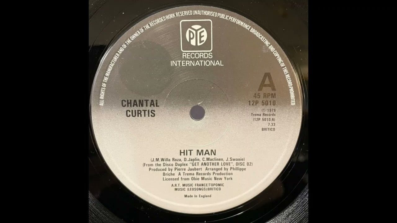 洋楽 CHANTAL CURTIS HIT MAN Chantal Curtis - Hit Man (1979) - YouTube