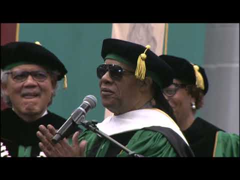 Stevie Wonder - Honorary Degree Recipient - Wayne State University