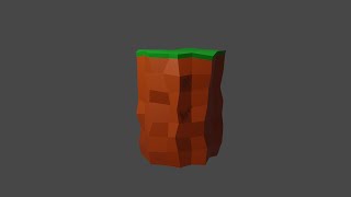 how to make low poly clif in blender 2.81 [REAL TIME]