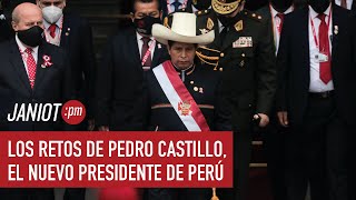  janiotpm  The Challenges Of Pedro Castillo Perus New President