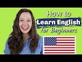 How to Learn English: for Beginners!